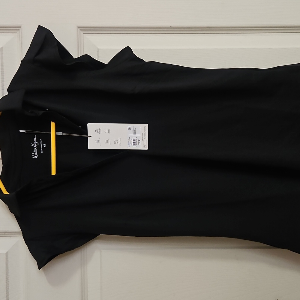 Walter Hagen Women’s Clubhouse Flutter Sleeve: BLACK: NEW WITH TAGS: SIZE XS